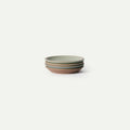 MORA Small Plates Set of 4, 6.5 inch Ceramic Pottery Dessert Plates - Microwave, Oven and Dishwasher Safe - Harvest